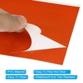 thumbnail image 4 of Unique Bargains 8'x2' Arrow Sticker PVC Adhesive Large Arrow Sign Orange 15 Pack, 4 of 6