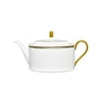 thumbnail image 1 of Noritake Haku Théière, 43 oz, Blanc/or, 1 of 3