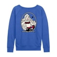 thumbnail image 2 of Barbie - Barbie Western Americana - Women's French Terry Long Sleeve Pullover, 2 of 4