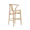 thumbnail image 3 of Amalfi II Stool (25") Crafted with a solid wood frame SET OF 2, 3 of 4