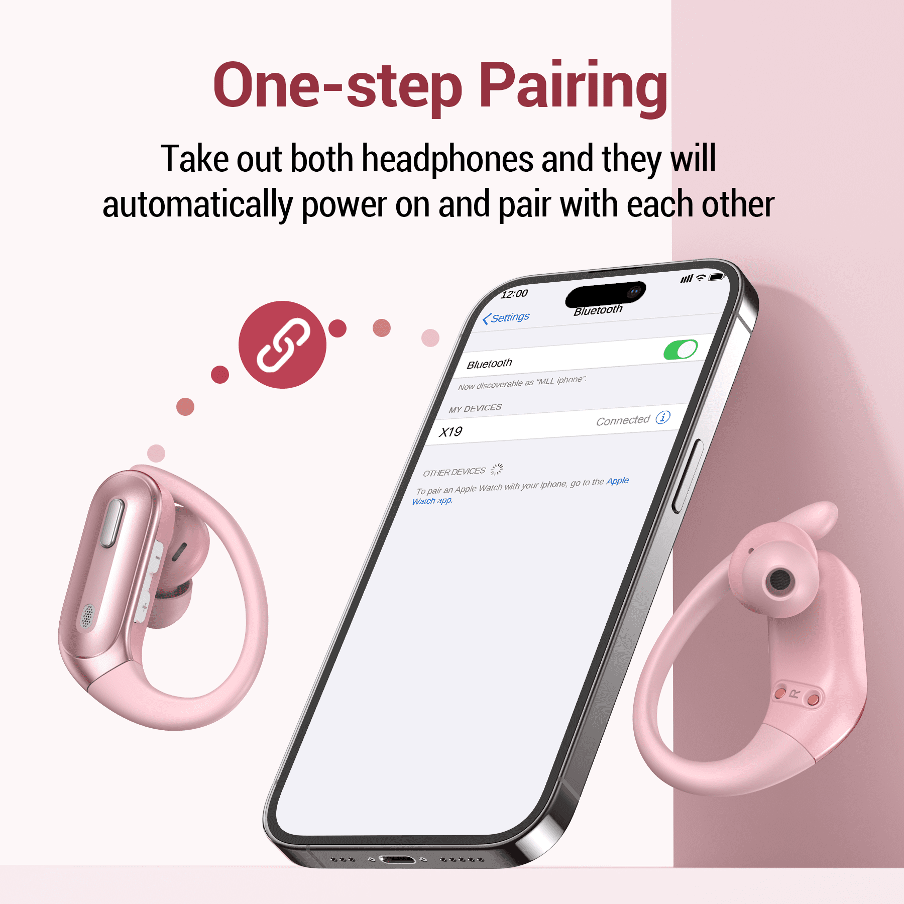Hybrid Active Noise Cancelling Wireless Ear Buds, 75Hrs Bluetooth 5.3 Headphones IP7 Waterproof for Sport, Running Wireless Earphones with ENC, Deep Bass Over Ear bud with Earhooks for Android, iOS