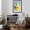 thumbnail image 4 of Art.com Travel Poster for Basque Coast Art Print, Black Frame Wall Art, 32" x 44", 4 of 5