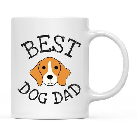 

Koyal Wholesale Best Dog Dad Ceramic Coffee Mug Beagle