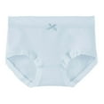 thumbnail image 4 of Blmnix Women's Panties Cotton Hipster Underwear Blue Breathable Soft Panties, 4 of 5