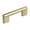 Golden Champagne, variant on Amerock Versa 3-3/4 inch (96mm) Center-to-Center Satin Nickel Cabinet Pull - 5 Pack