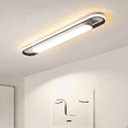 thumbnail image 3 of Lámpara de techo LED moderna y sencilla con forma de tira, lámpara para sala de entrenamiento, aula, gimnasio, automóvil, lámparas de belleza, 3 of 4