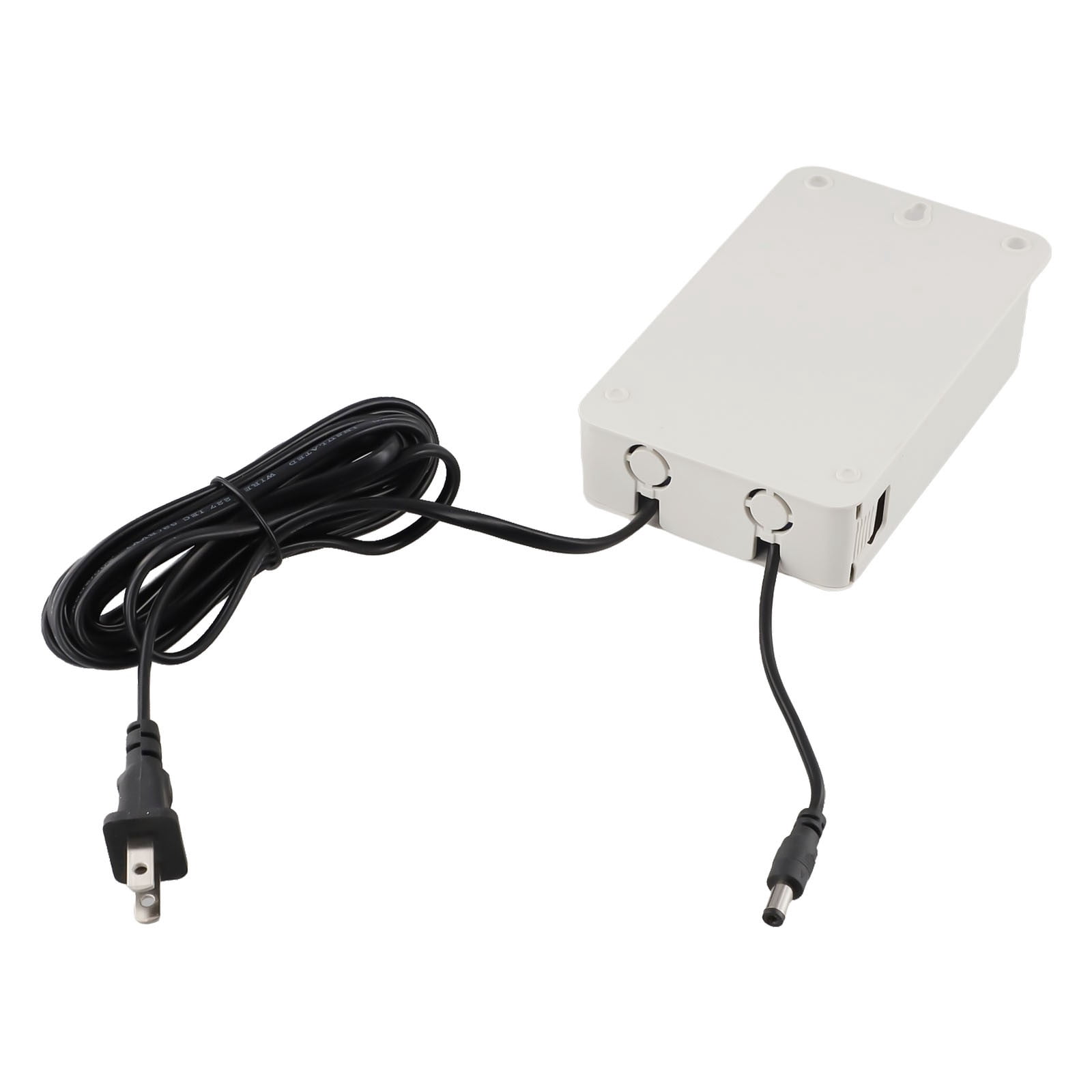 1pc 12V-2A White Uninterruptible Power Supply Adapter Mini UPS Battery Backup Interface 6000mAh Built-in Battery Instrument Part