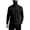 Black*, variant on RUTAYY Men's Hoodie Long Sleeve Integrated Neck Gaiter Solid Color Pullover Sweatshirt Grey