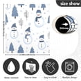 thumbnail image 5 of Yayeee Magnetic Dishwasher Cover for The Front Decoration Home Kitchen Machine Sticker Protector, Cartoon Snowmen, 5 of 6