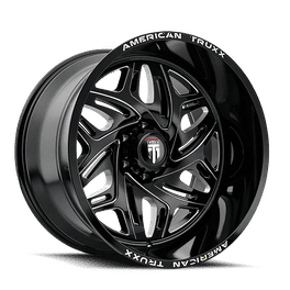 American Truxx Warrior-AT165 Truck Rims, 20X10 6X135/6X139.7 -24Et 