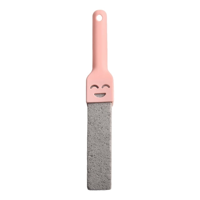 Toilet Cleaner Stone Natural Pumice Stone Toilets Brush Quick Clean Easy To Hang Pink