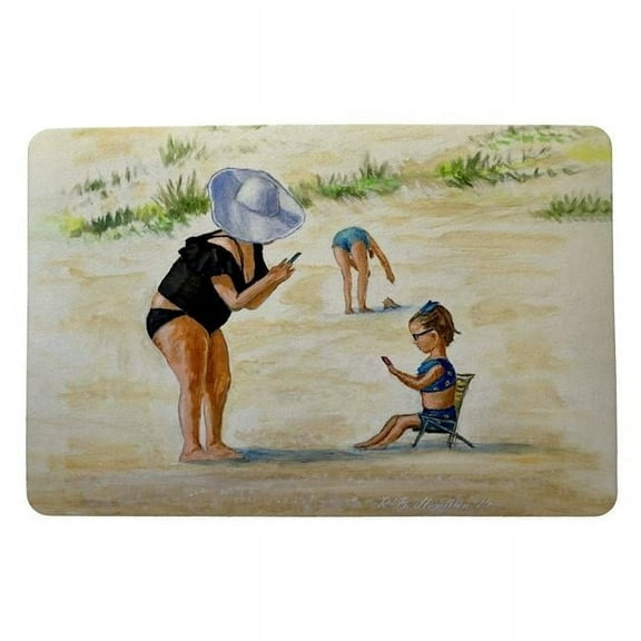 Betsy Drake DM1160 18 x 26 in. Smile for Grandma Door Mat