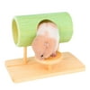 Hamster Tunnel Toy Natural Bamboo Hamster Tube Toy Hamsters Climbing Cage Toy