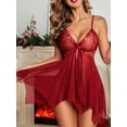 thumbnail image 4 of Avidlove Women Chemise Sleepwear Lace Sexy Lingerie Dress Bridal Ladies Nighties, 4 of 4