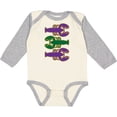 thumbnail image 3 of Inktastic Mardi Gras Celebration Funny Crawfish Boys or Girls Long Sleeve Baby Bodysuit, 3 of 5