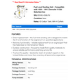 thumbnail image 2 of Fuel Level Sending Unit - Compatible with 1989 - 1991 Chevy V1500 Suburban Gas 1990, 2 of 2