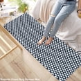 thumbnail image 2 of Anti-Fatigue Kitchen/Bathroom/Bed side Mat Hand Woven Runner Rug Cushioned Cotton Mat 18x48'', 2 of 5