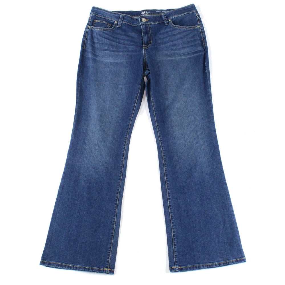Style & Co Jeans - Womens Jeans Short Bootcut Leg Low-Rise Curvy ...