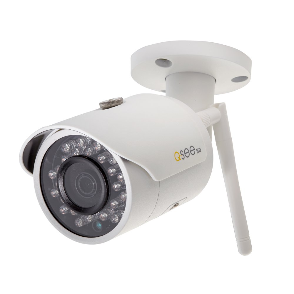 QSee 3MP IP Bullet WiFi Camera with 16GB SD CARD
