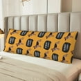 thumbnail image 6 of Lsque German Shepherd Woof Body Pillow Case Cover,Ultra-Soft Microfiber Bed Pillow Cases 20x54 inches,Elegant Bedding,Breathable Durable Pillow Cover with Envelope Closure, 6 of 8