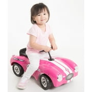 Shelby Cobra Classic Stamped Steel Foot To Floor Ride On In Pink, Best Toys for Kids/ Toddlers/ Children/ Boys/ Girls