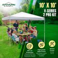 thumbnail image 2 of Caravan Canopy CVAN21007900010 Sports V Series 2 10 x 10 Ft Straight Leg Tent, 2 of 8