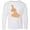 AA-White, variant on Inktastic Easter Cute Floppy Ear Brown Bunny Long Sleeve Youth T-Shirt