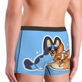 thumbnail image 7 of Lsque Bluey Pattern Men’s Total Support Pouch Boxer Briefs, X-Temp Cooling, Moisture-Wicking Underwear, Regular, Long-leg and Trunk-Small, 7 of 7