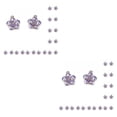 thumbnail image 1 of Guardurnaity 10 Uds pendientes colgantes exquisitas flores de cinco pétalos accesorios de de aleación suministros hechos a mano para Type2 NO2, 1 of 6
