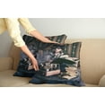 thumbnail image 3 of Ambesonne Gothic Throw Pillow Cover 2 Pack, Steampunk Woman Vintage, 18", Brown Teal, 3 of 6