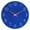 Blue, variant on Home Clock Clearance! Huayishang Wooden Wall Clock Wall Clock Silent Non Ticking Battery Operated Wooden Hanging Clock for Home Bathroom School Decor Silent Wall Clock, 1*Clock Grey