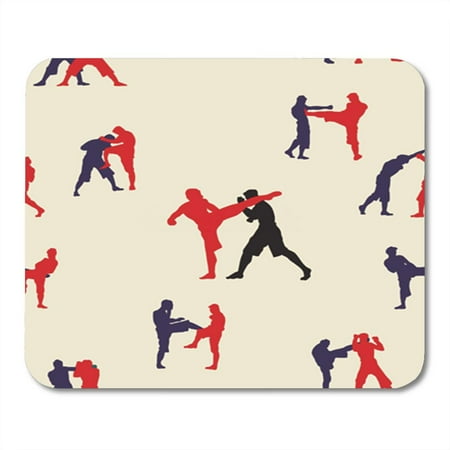 Siam Collection - SIDONKU Pattern Thai Boxing Muay Martial Collection Popular Text Action Mousepad Mouse Pad Mouse Mat 9x10 inch
