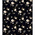 thumbnail image 5 of Challis Rayon Printed Aisha, Woven Fabric, Rayon, Dress Fabric (CREAM/GOLD/BLACK, ByYard), 5 of 5