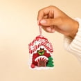 thumbnail image 6 of PONPRNGY 1Pc Gingerbread House Ornaments for Tree, Acrylic Gingerbread Christmas Decor with Rope, Xmas Hanging Ornaments for Tree Holiday Party New Year Home Decorations, 6 of 7