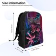 thumbnail image 4 of 16.1in Jujutsu Anime Kaise Backpacks Cute Bag Anime Backpack Cartoon Bags Bookbag Daypack Outdoor Travel, 4 of 8