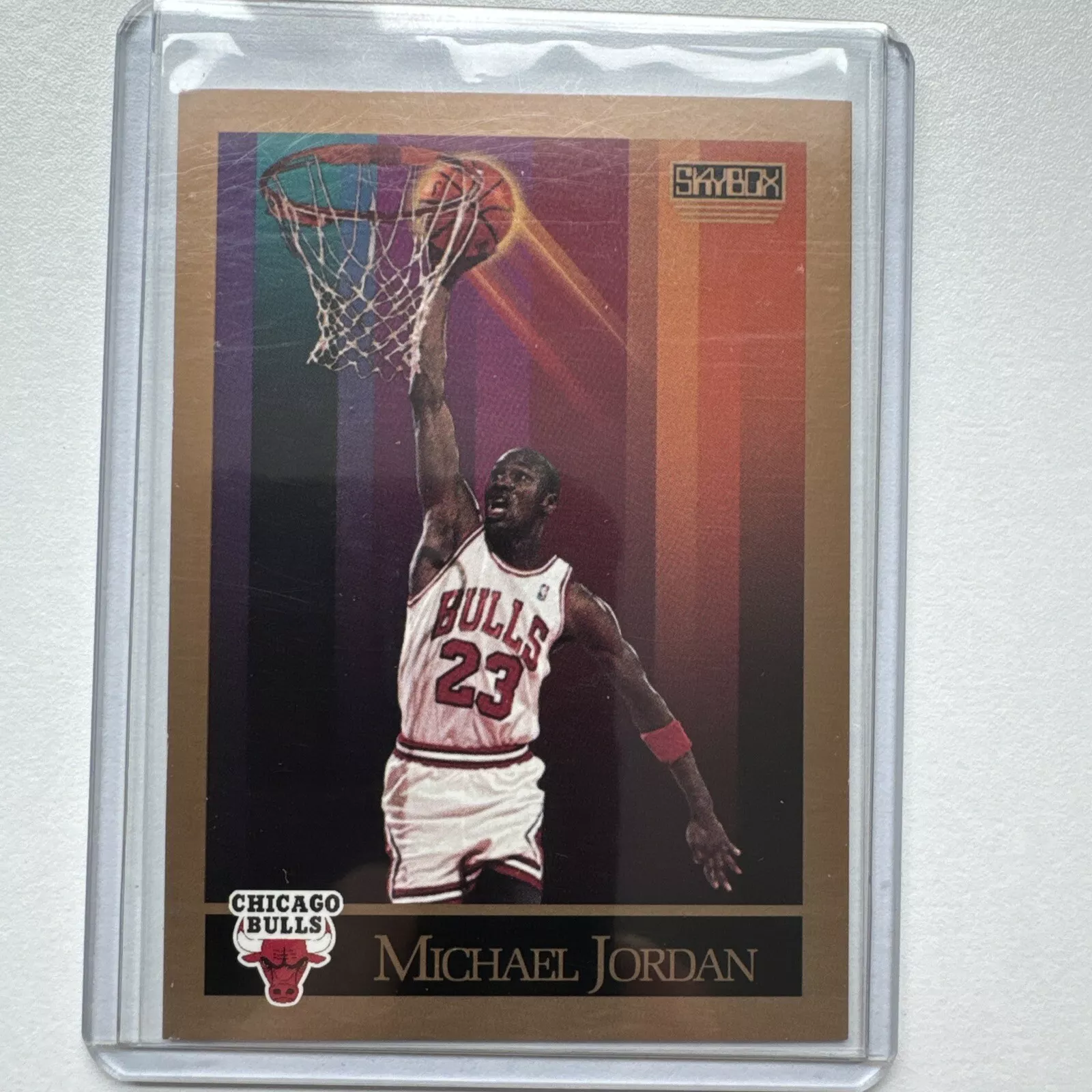 Michael Jordan Card 1990-91 SkyBox #41 PSA 9 - Walmart.com