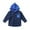 O-Blue6527, variant on CUZIBR Toddler Boys Girls Shirt Coats Cartoon Dinosaur Jacket Plaid Long Sleeve Kids Hooded Tops Outwear Cute Dailywear For Child