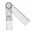 thumbnail image 4 of Medical Goniometer, Plastic Multifunctional Orthopedics Ruler Wear Resistant Lightweight  for Human Joint Measuring, 4 of 8