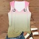 thumbnail image 4 of Puntoco Camisetas ajustadas para mujer, camisetas sin mangas para mujer, camisetas de verano, blusas casuales holgadas sin mangas con cuello redondo, 4 of 5