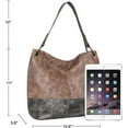 thumbnail image 4 of Montana West Hobo Bag Purses and Handbags for Women Top Handle Handbags with Zipper, 4 of 7