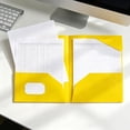 File Folder, Two Pocket Document Organizer, A4 Paper Support and Inner ...