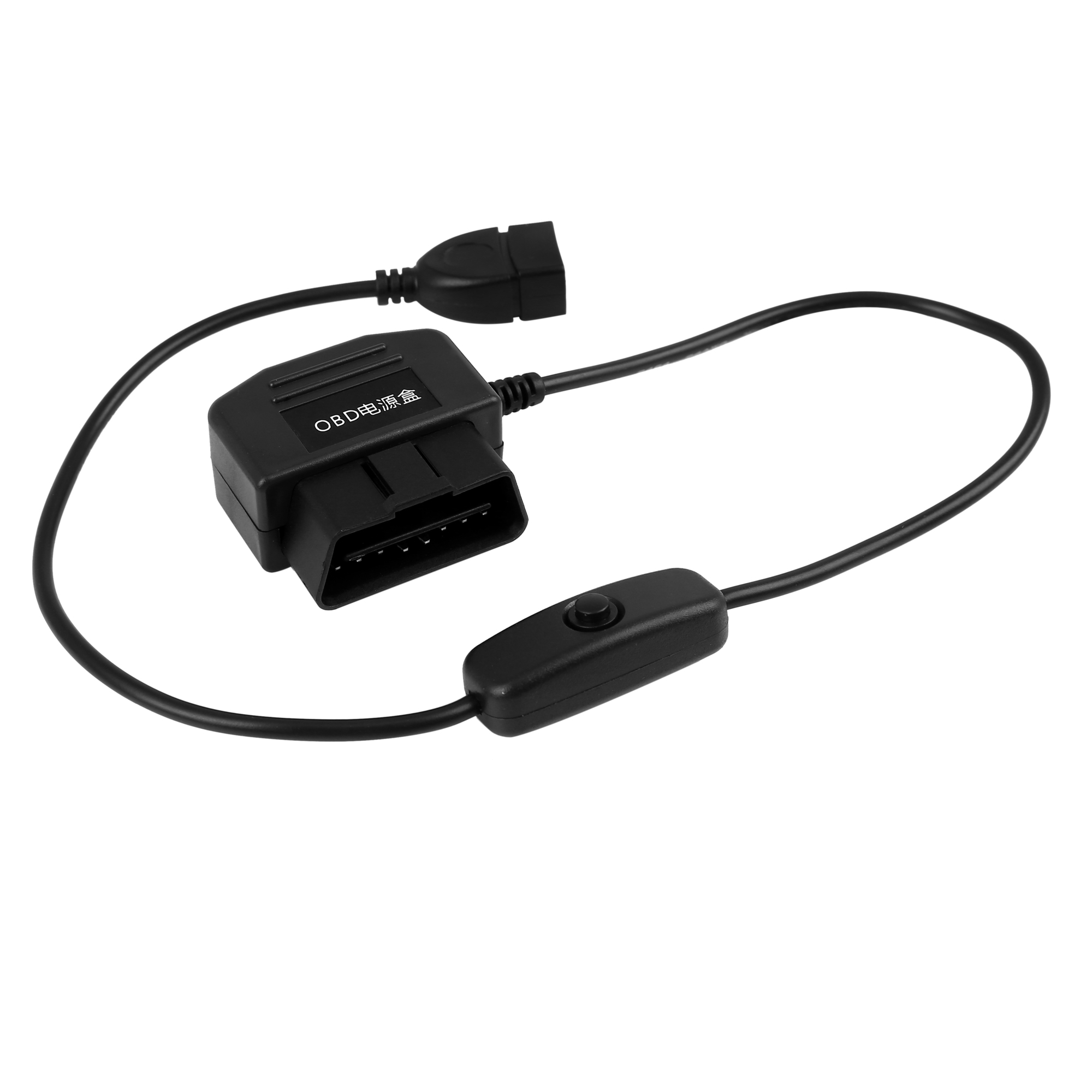 DC 12V11.6V 16 Pin OBD2 Universal GPS Diagnostic Connector Cable for