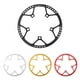 thumbnail image 5 of Anillo de cadena ancha 130BCD, anillo de cadena ancha para bicicleta Fodlding, accesorio para bicicleta 56T negro Cola Bicicleta Plato, 5 of 8