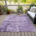 thumbnail image 6 of Addison Rugs Chantille Indoor/Outdoor Transitional Abstract Lavender Washable Rectangle Rug, 5' x 7'6", 6 of 6