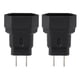 thumbnail image 2 of Enchufe De EE. UU. Al Adaptador De Corriente Estándar De La UE, Estable A Prueba De Agua 2 Piezas 1-15P Al Adaptador De Corriente De La UE Plug And Play Macho A Hembra Portátil, 2 of 7