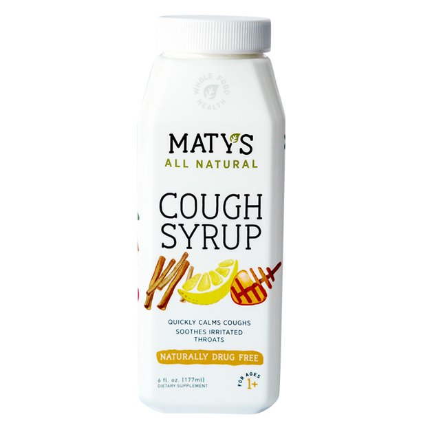 Maty's All Natural Cough Syrup, 6 Oz