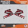 thumbnail image 2 of Kalair GFX Graphics Kit for Honda NAVI (2016-2022) Shatter Series, 2 of 5