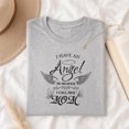 thumbnail image 4 of Jollimate I Have An Angel In Heaven I Call Her Mom Shirt, Memorial Graphic Tee, Remembrance Gift, 4 of 6