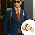 thumbnail image 4 of Cravate Fine Slim Formelle Tricotée pour Hommes, 4 of 6