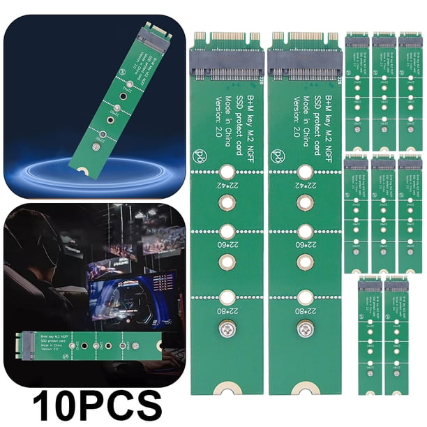 Tarjeta Extensión NGFF NVME AHCI Protección SSD A (TECLA B)